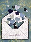 Carte de souhaits sans texte - Lettre d'amour
