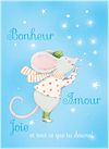 Carte de souhaits sans texte - Bonheur, Amour, Joie
